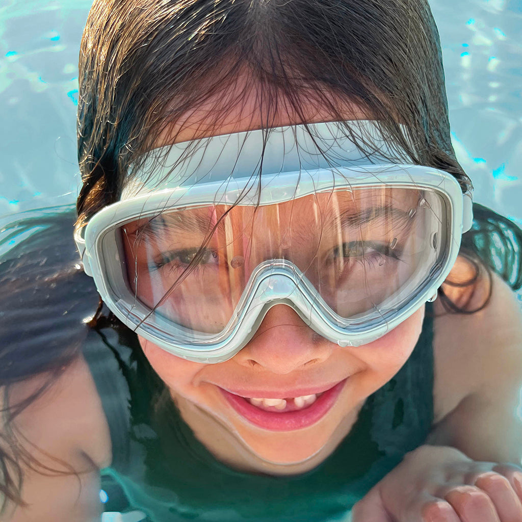 Petites Pommes svømmebrille, 3–8 år – Citron