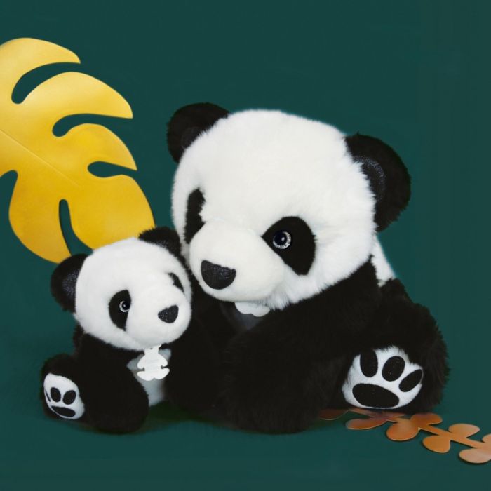 Doudou et Compagnie panda bamse - 25 cm