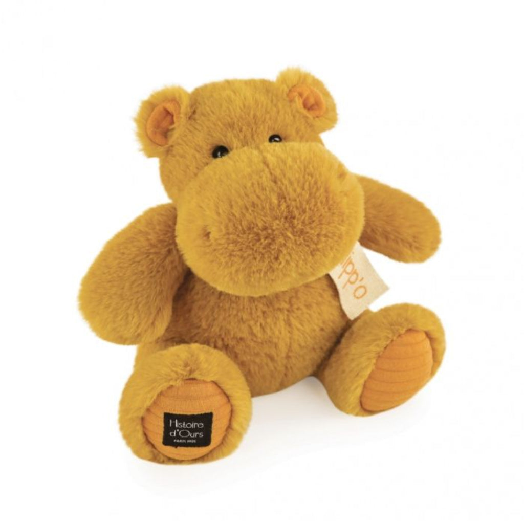 Flodhest-bamse med denimjakke, Histoire D&