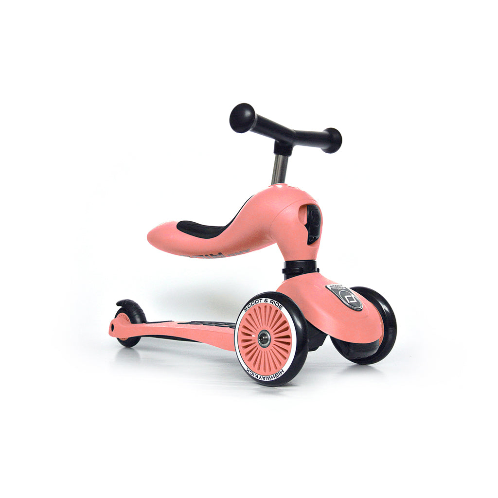 Scoot and Ride Highway Kick 1, sparkesykkel - Peach
