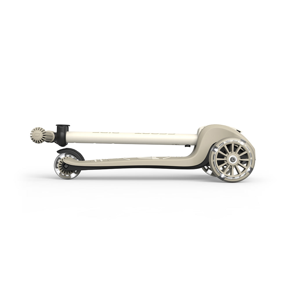 Scoot and Ride Highway Kick 3S, sparkesykkel - LED Ash
