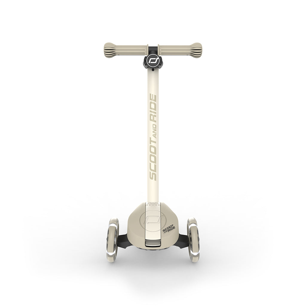 Scoot and Ride Highway Kick 3S, sparkesykkel - LED Ash