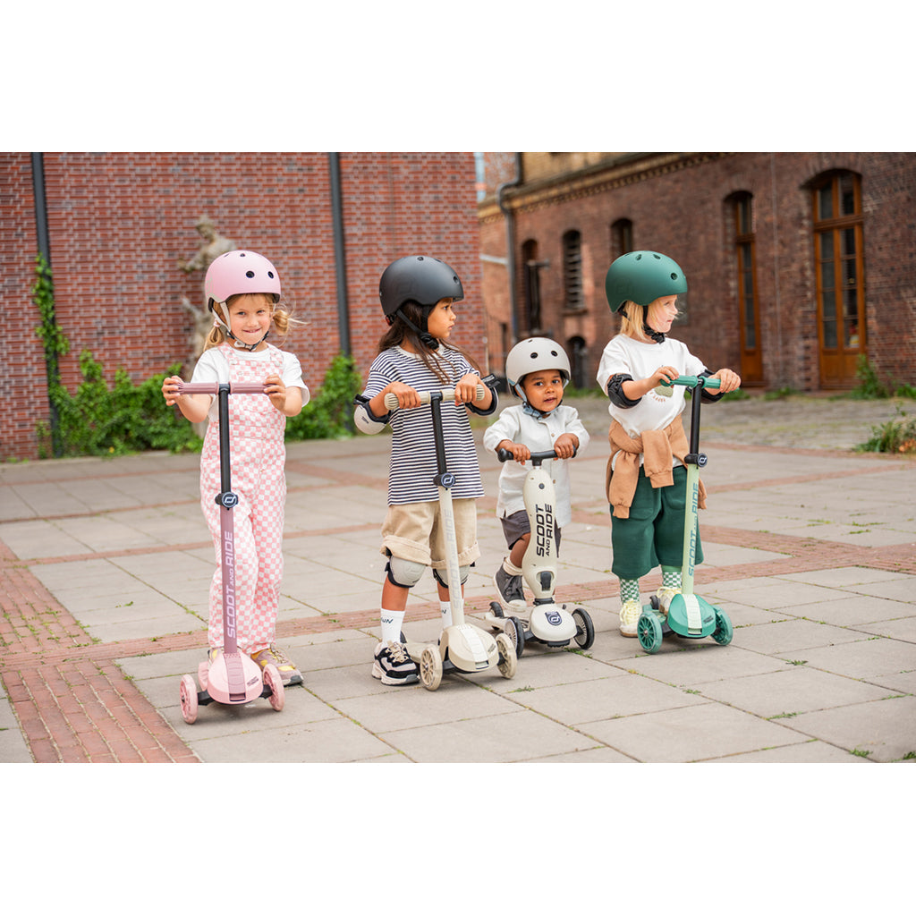 Scoot and Ride Highway Kick 3S, sparkesykkel - LED Rose