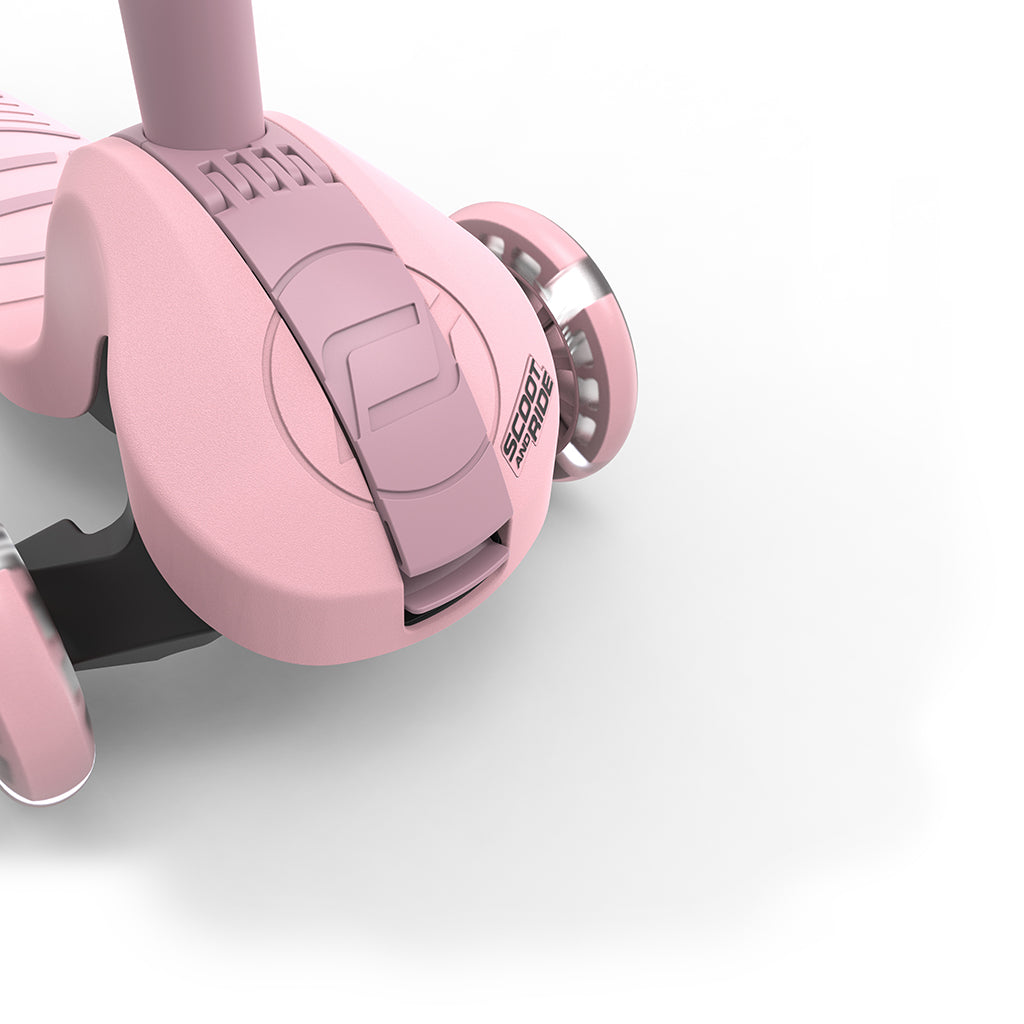 Scoot and Ride Highway Kick 3S, sparkesykkel - LED Rose