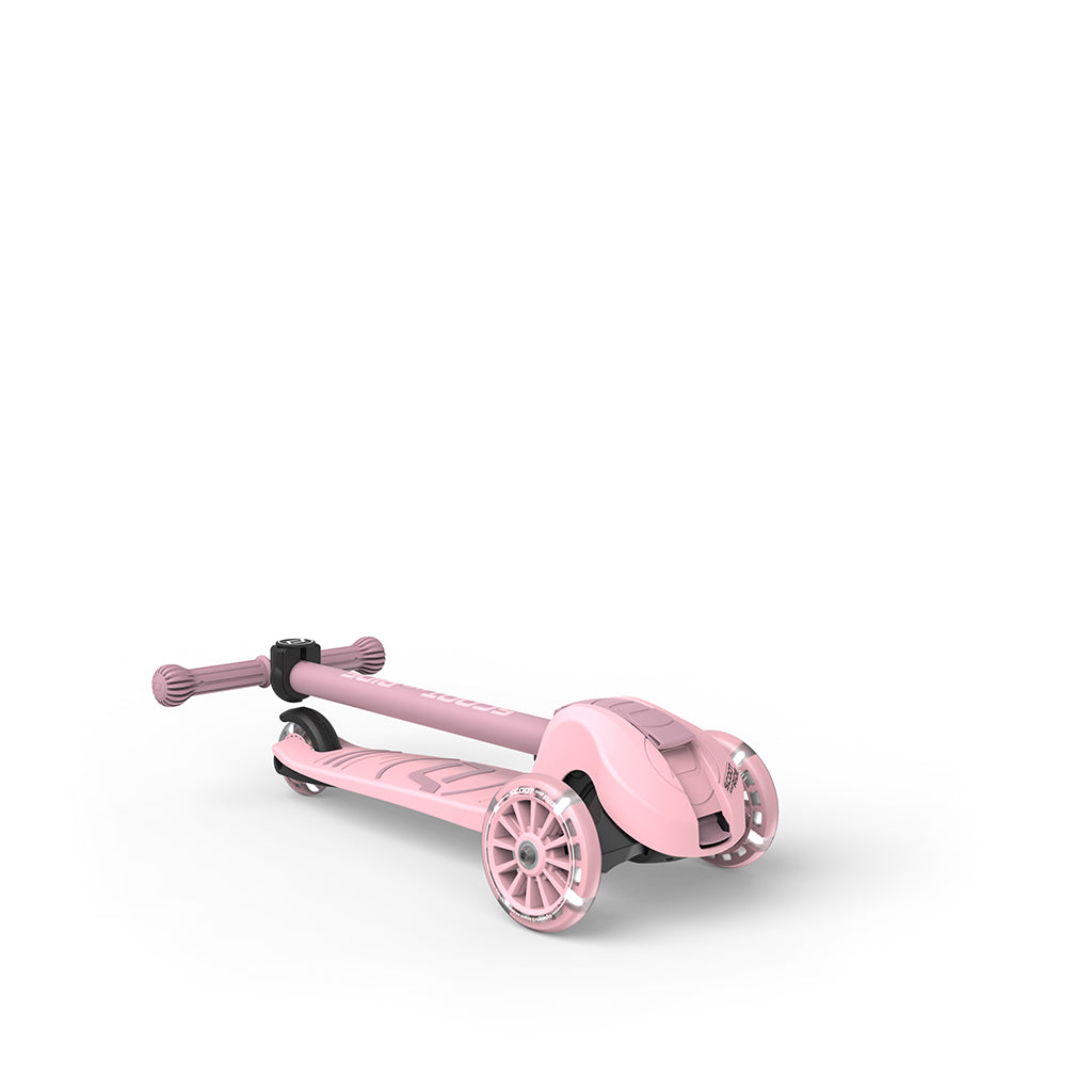 Scoot and Ride Highway Kick 3S, sparkesykkel - LED Rose