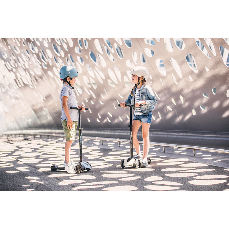 Scoot and Ride Highway Kick 5, sparkesykkel - LED Steel