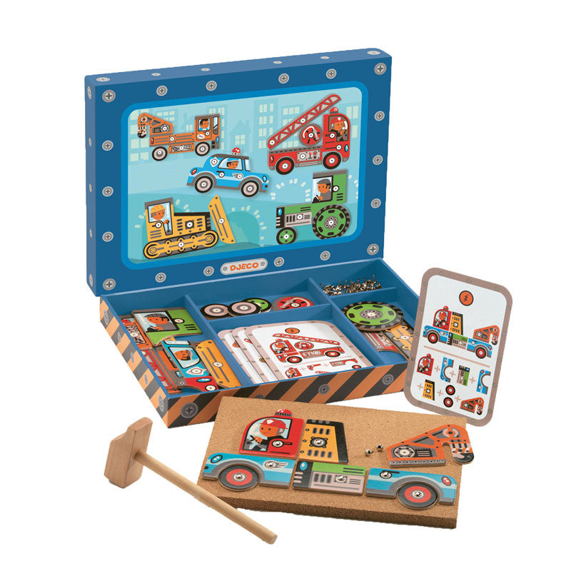 Hammermosaikk, biler