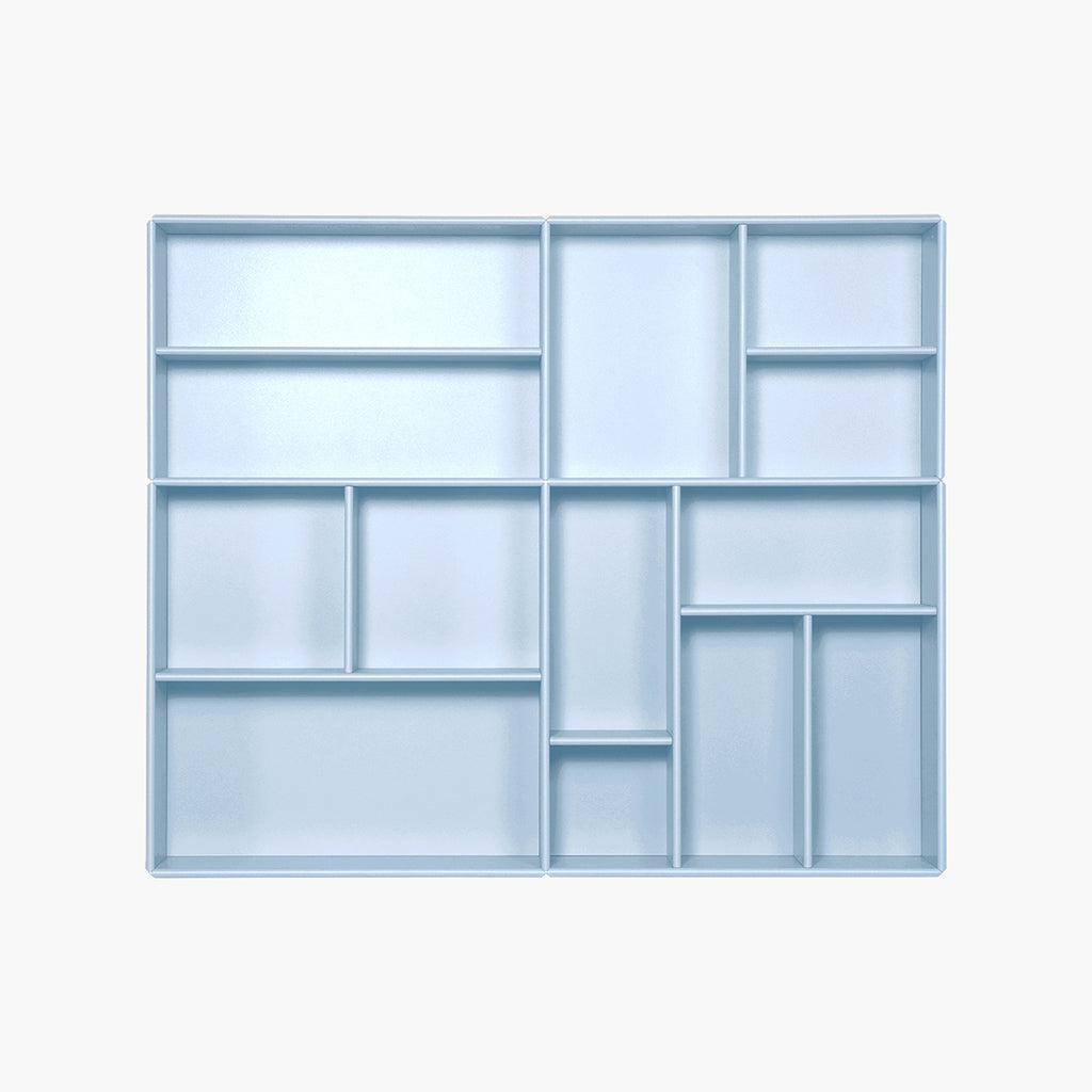 By Aulum Helena veggreol, 117x97 cm – Himalayan Blue