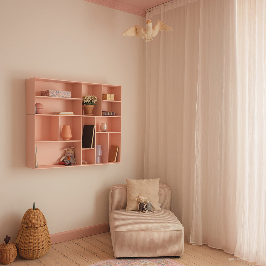 By Aulum Helena veggreol, 117x97 cm – Blush