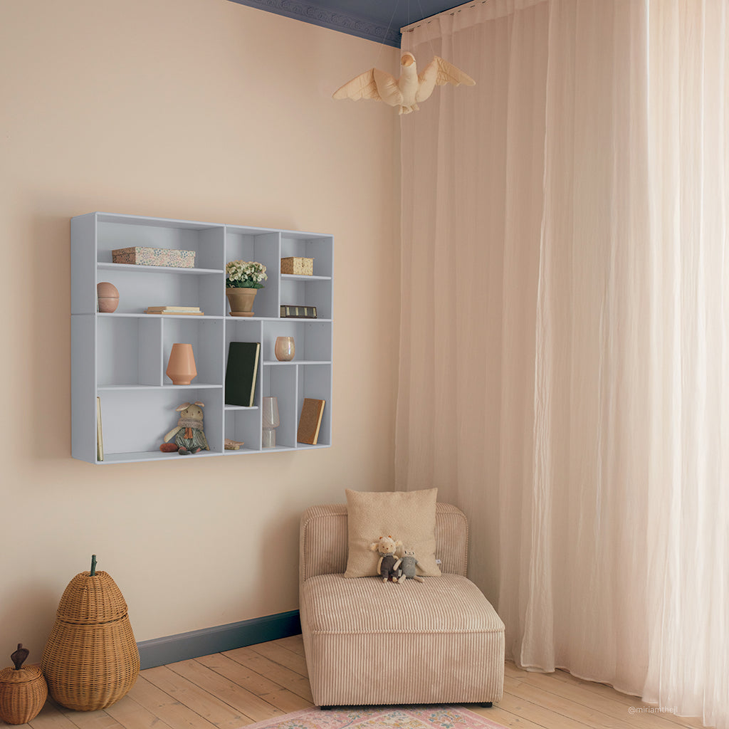 By Aulum Helena veggreol, 117x97 cm – Himalayan Blue