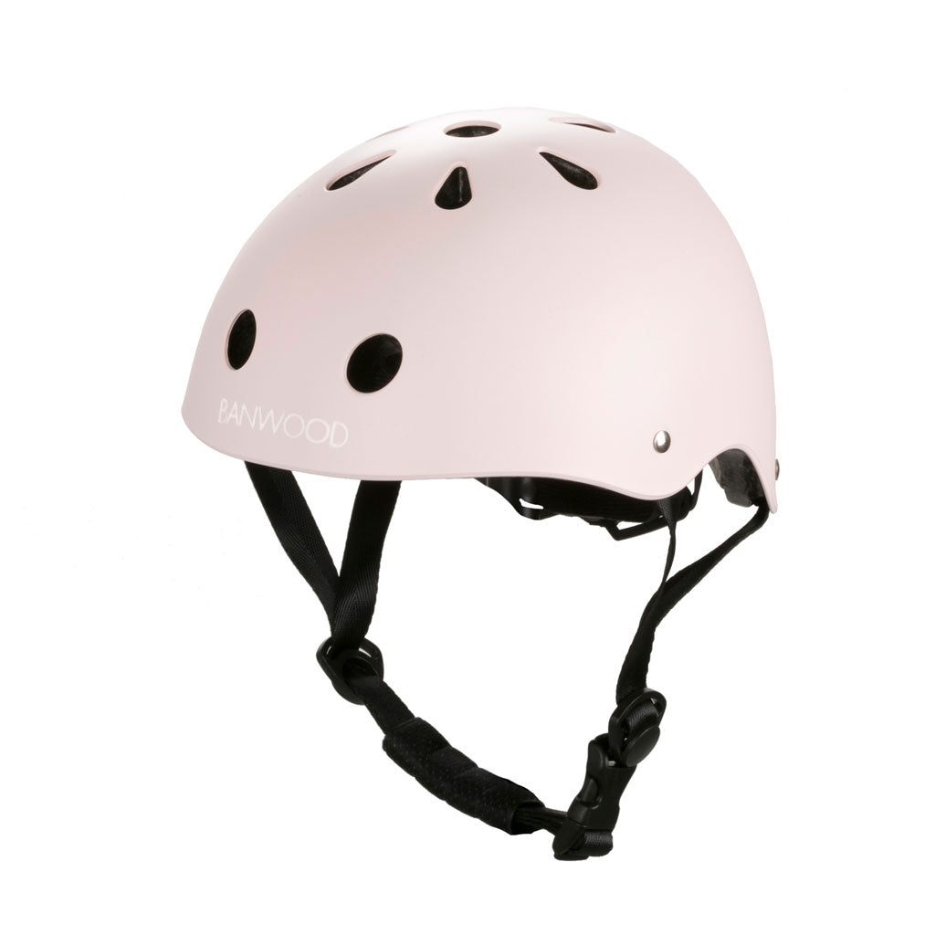 Banwood sykkelhjelm, matt rosa