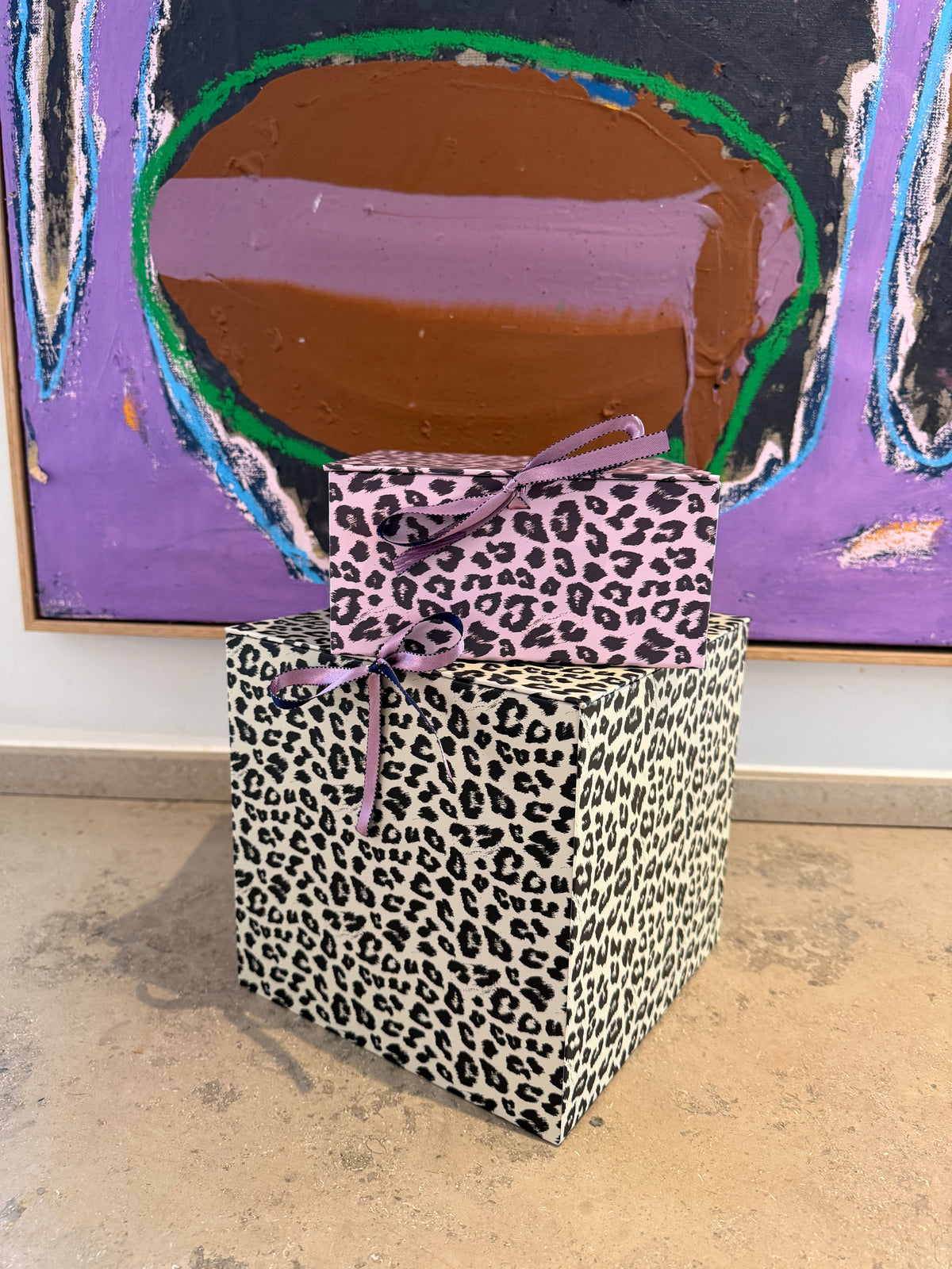 Daisy Boxes, Big Box - Leo black/yellow