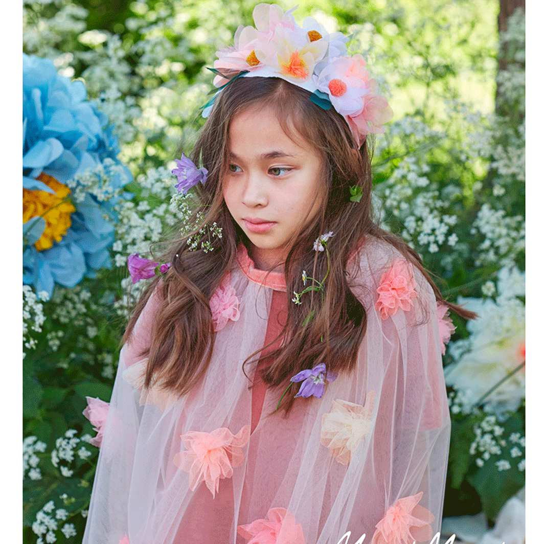 Meri Meri udklædningstøj, Blomsterkåbe til børn 3-6 år