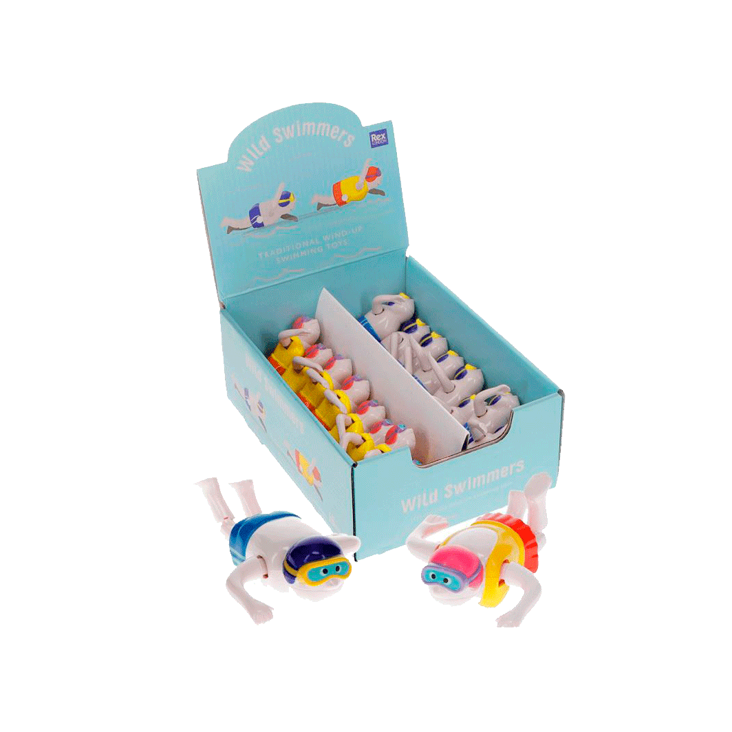 Rex London Trekk-opp svømmefigur Ass. modell