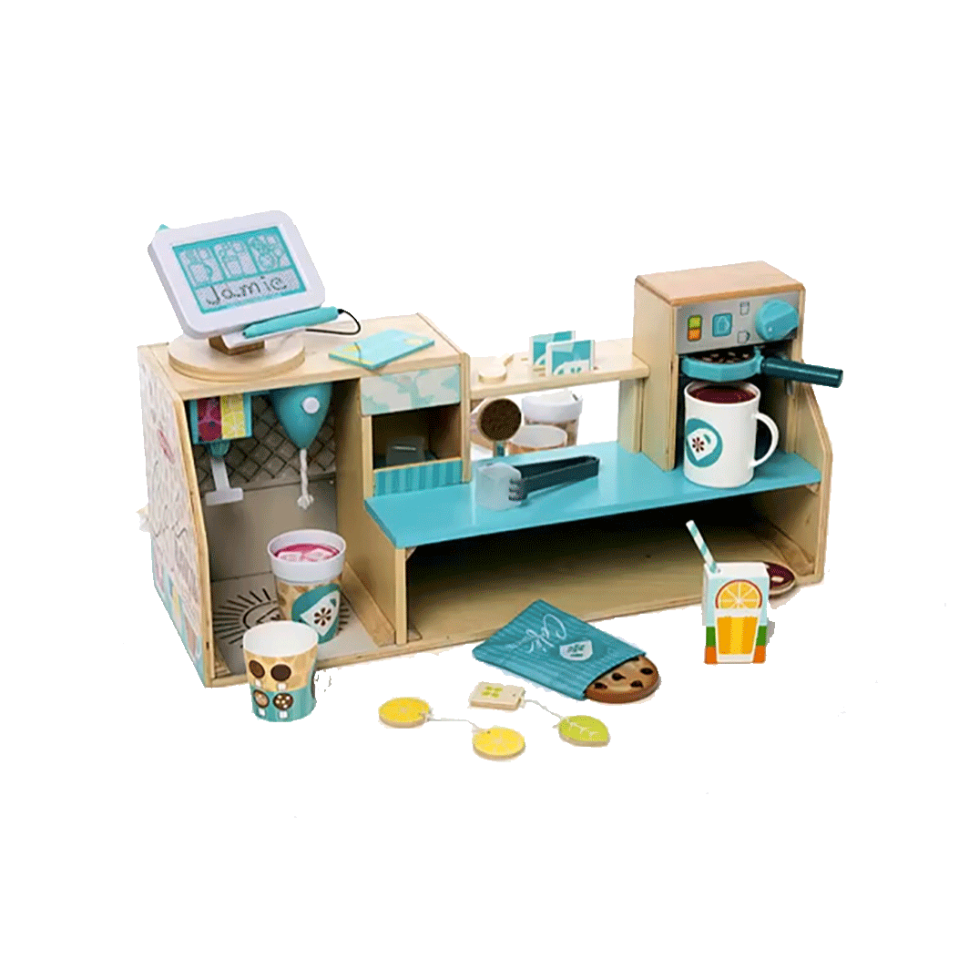Melissa & Doug Barista kaffebar legetøjssæt i træ