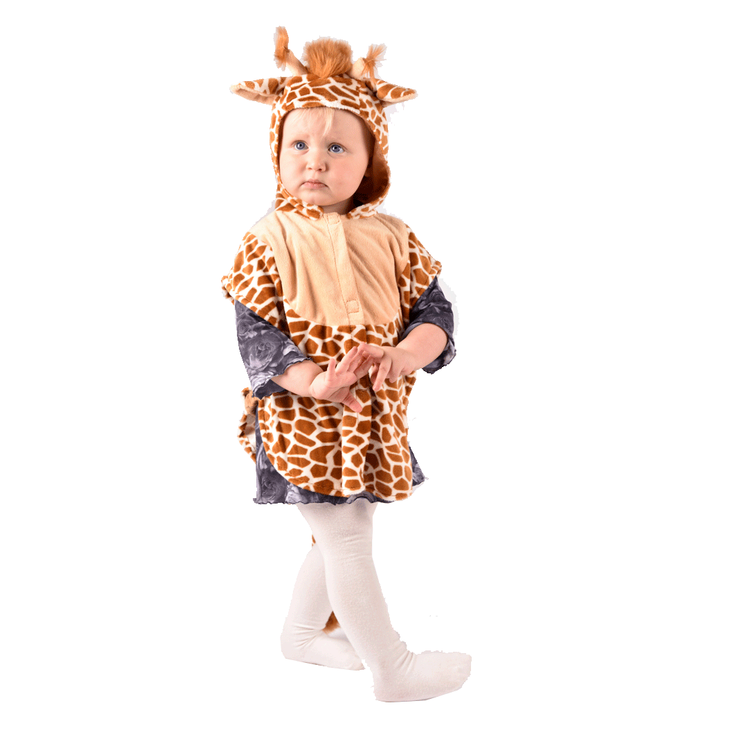 Den goda Fen dyrekostyme, Giraf kappe – str. 1-4 år