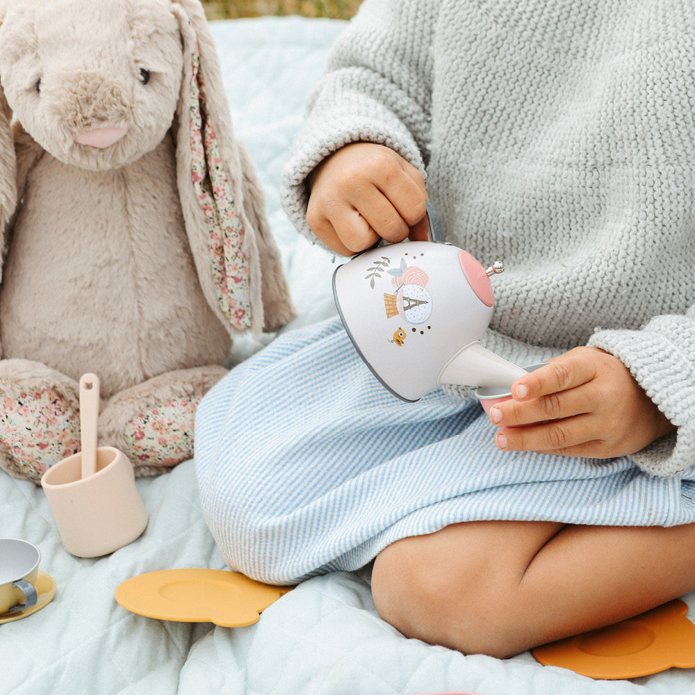 Moulin Roty koffert med tesett, 14 deler - Les Parisiennes