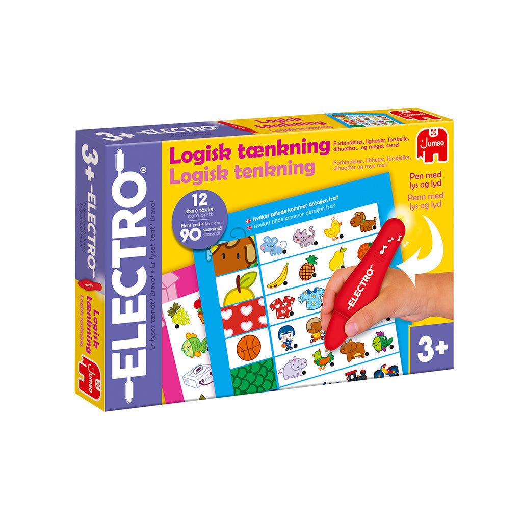 Jumbo Electro Logisk tænkning, leg og lær (Dansk og Norsk)