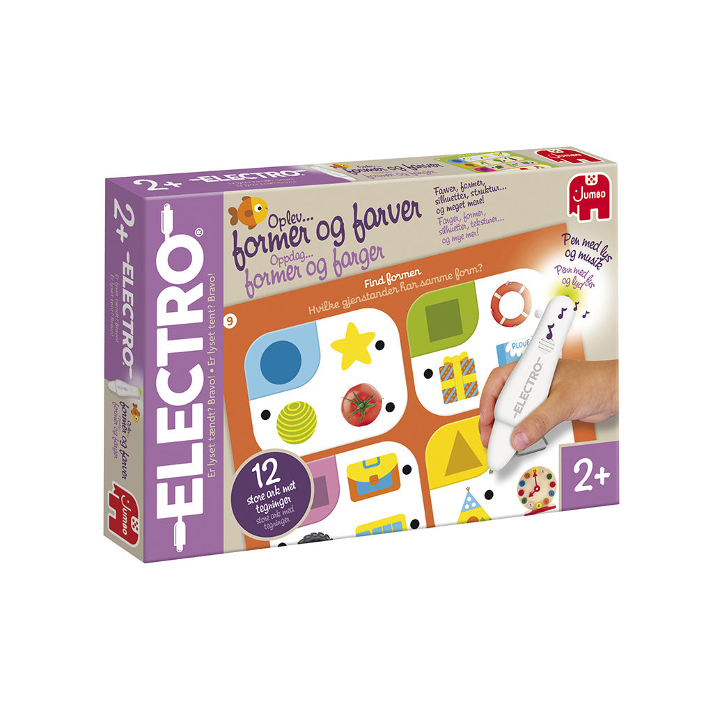 Jumbo Electro Colors & Shapes (Dansk og Norsk)