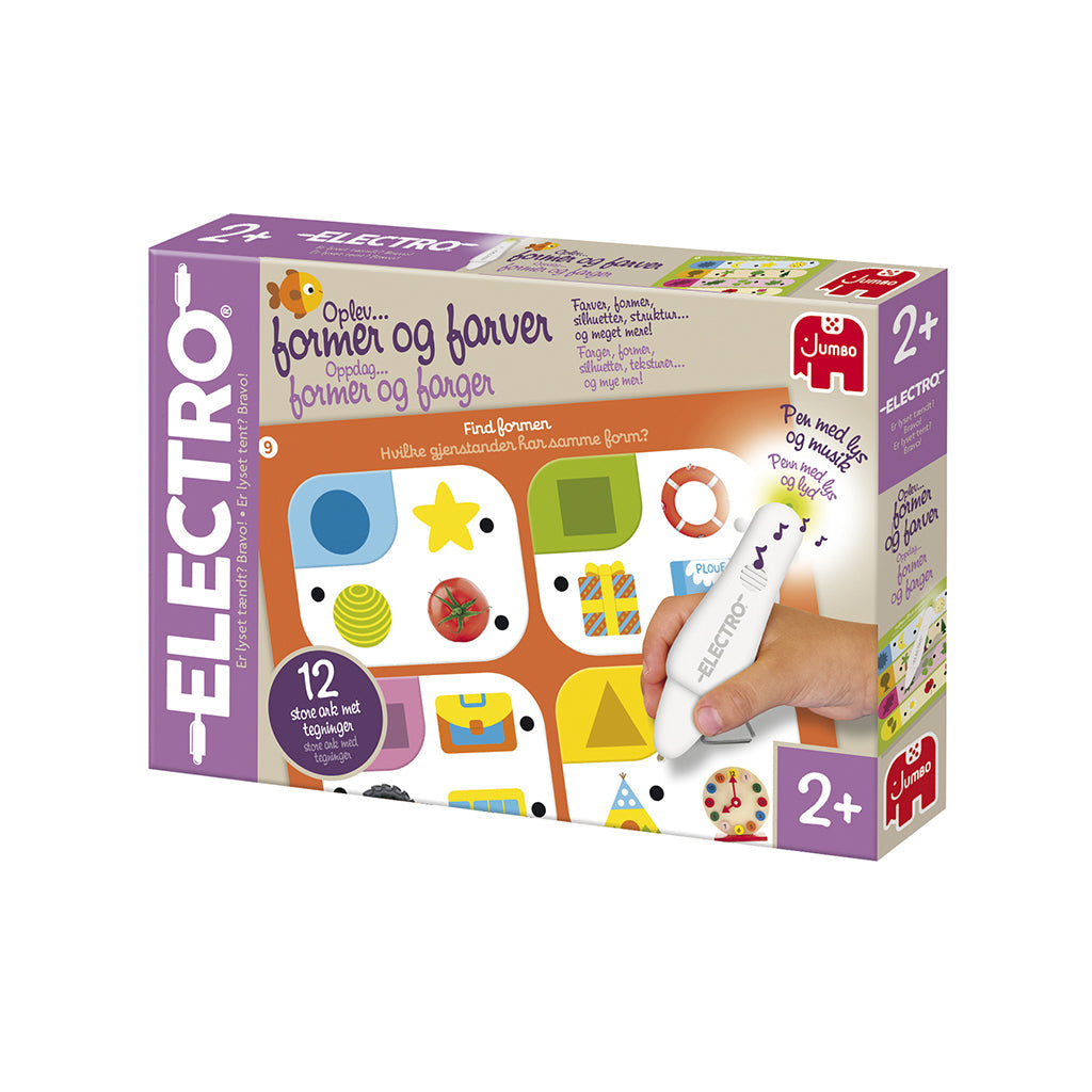 Jumbo Electro Colors & Shapes (Dansk og Norsk)