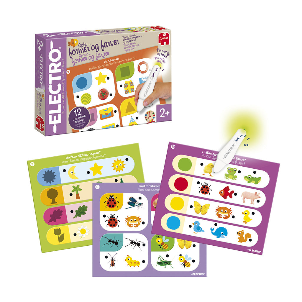 Jumbo Electro Colors & Shapes (Dansk og Norsk)
