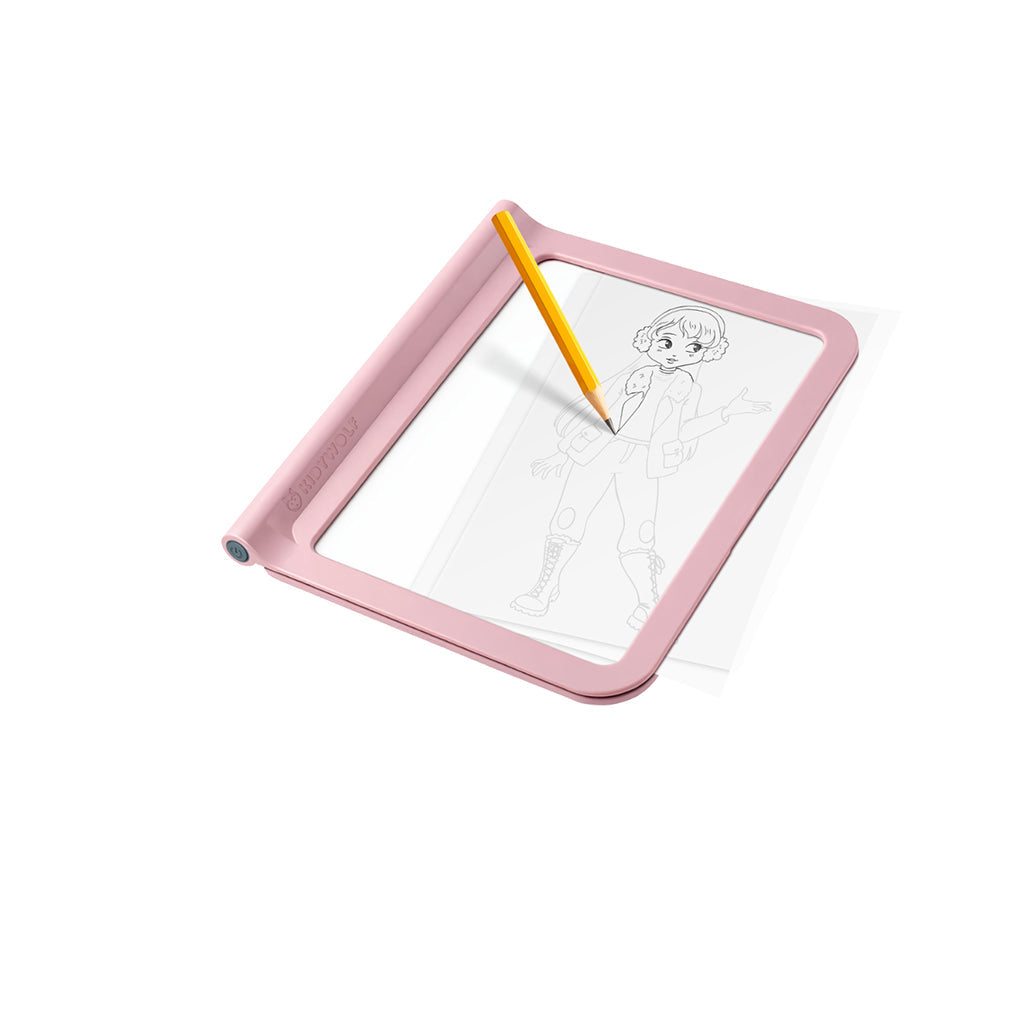 Kidydraw tegnetavle m lys, Fashion