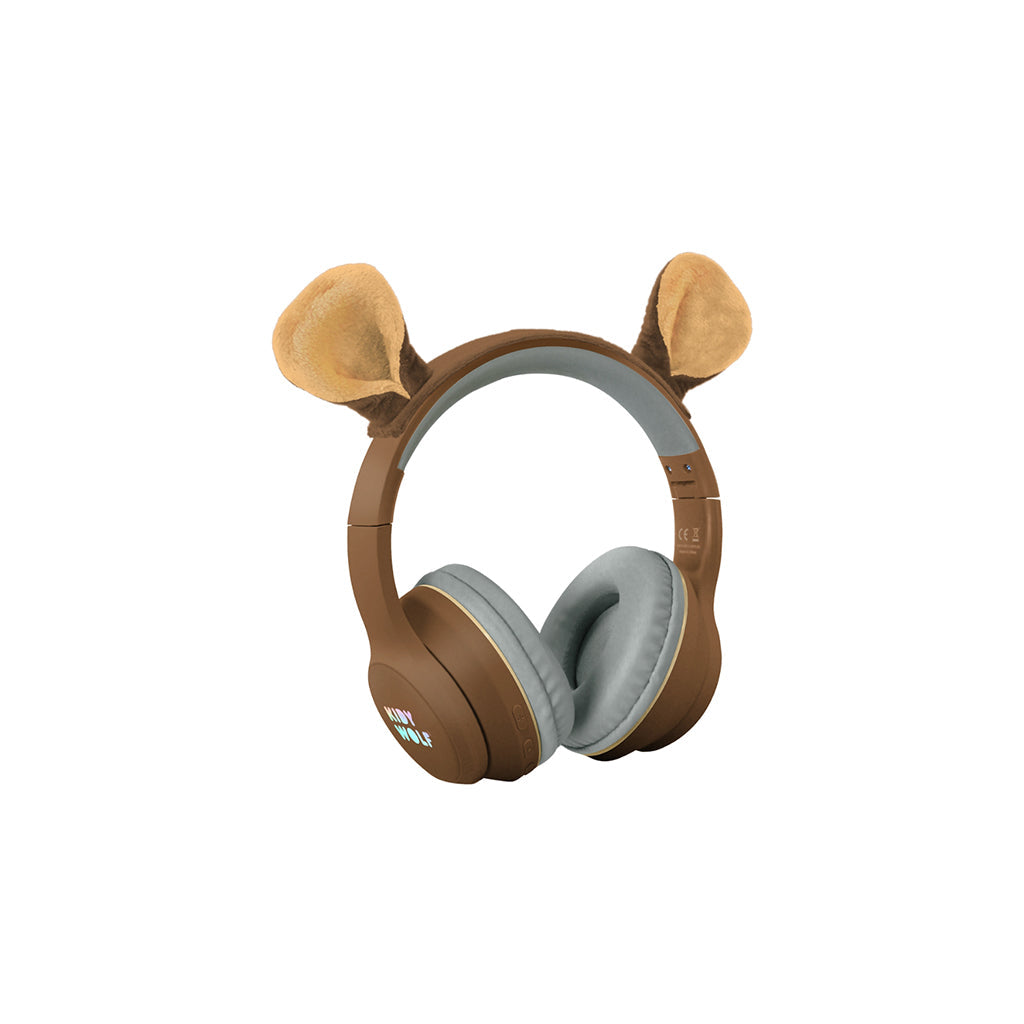 Kidyears Bluetooth høretelefoner m magnetisk dyreøre - Bear