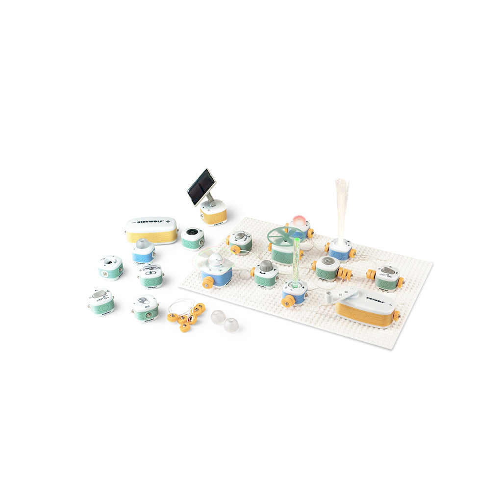 KIDYELEC-EXPERT – Mitt første elektrisitetssett – 18 deler