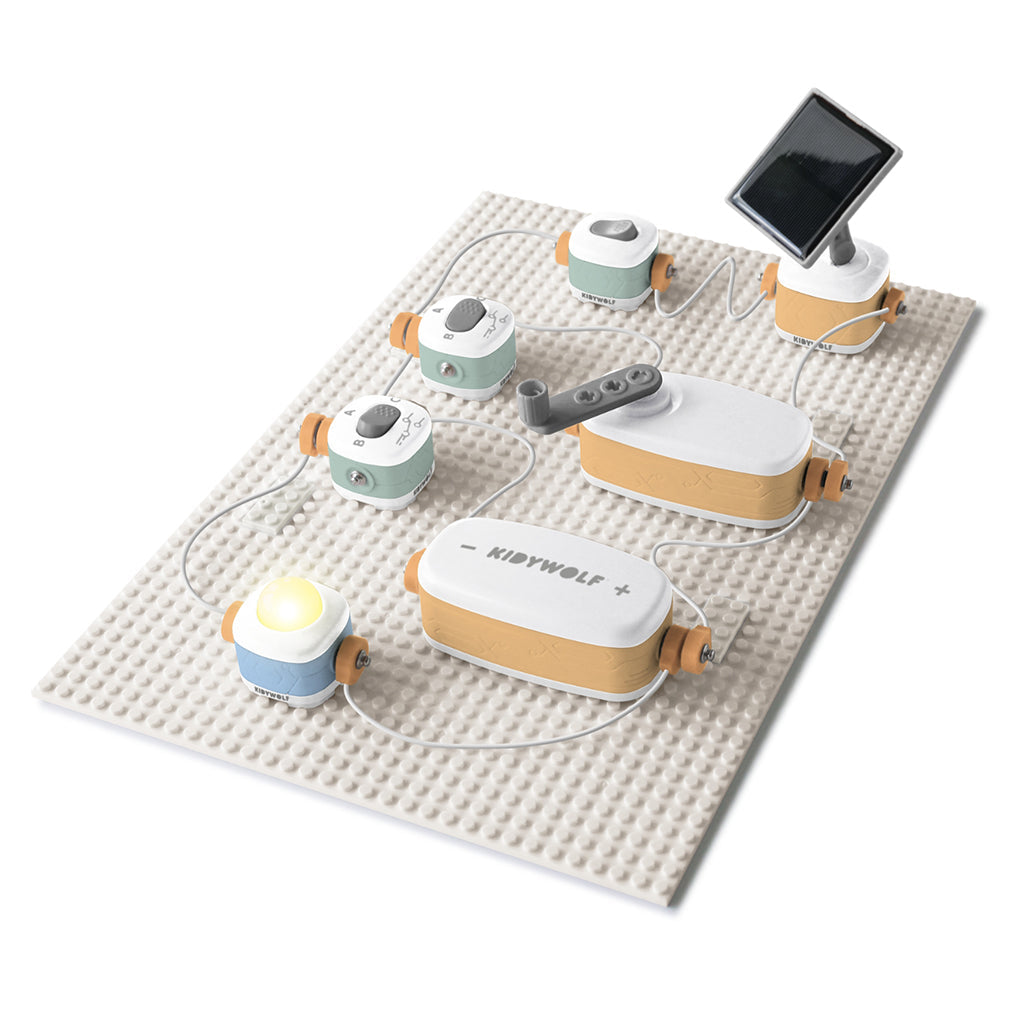 KIDYELEC-EXPERT – Mitt første elektrisitetssett – 18 deler