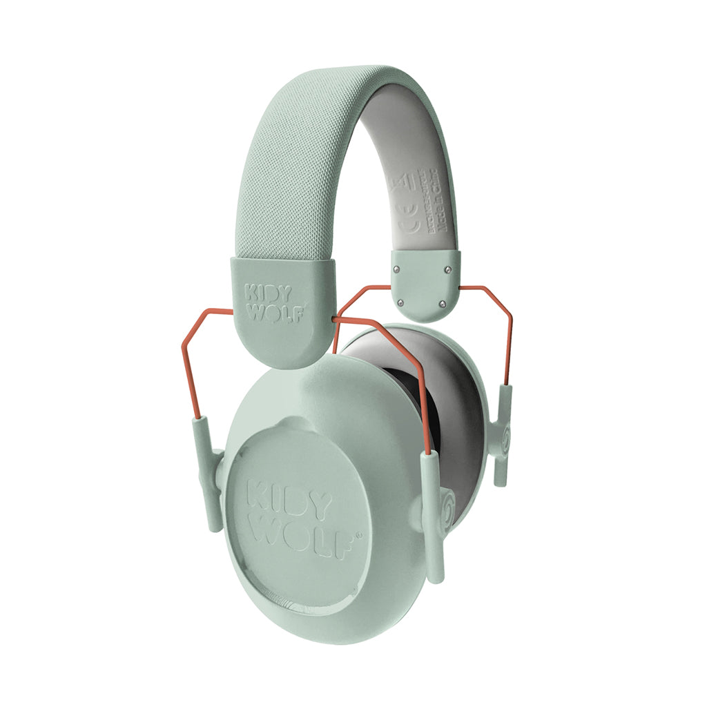 Kidynoise, Støyreducerende hørselsvern for barn, foldbar - Green