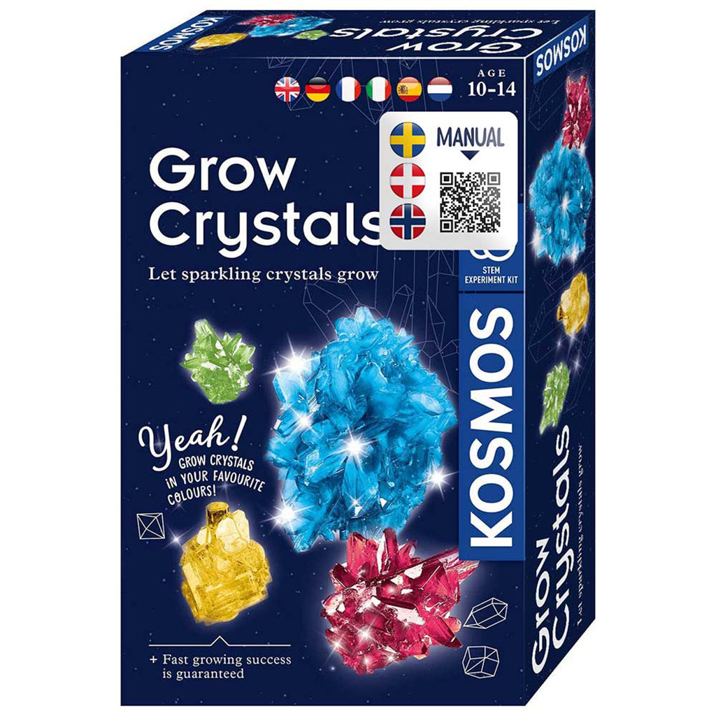 Kosmos Grow Crystals videnskabssæt kasse