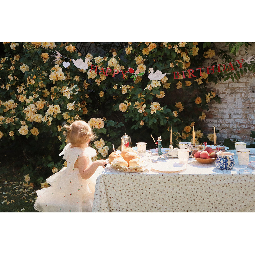 Konges Sløjd pappkrus, Swan - 8 stk.