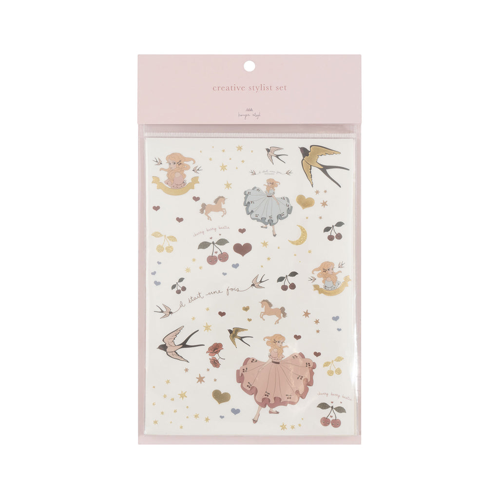 Konges Sløjd Kreativt stylistsett for barn - Blush mix