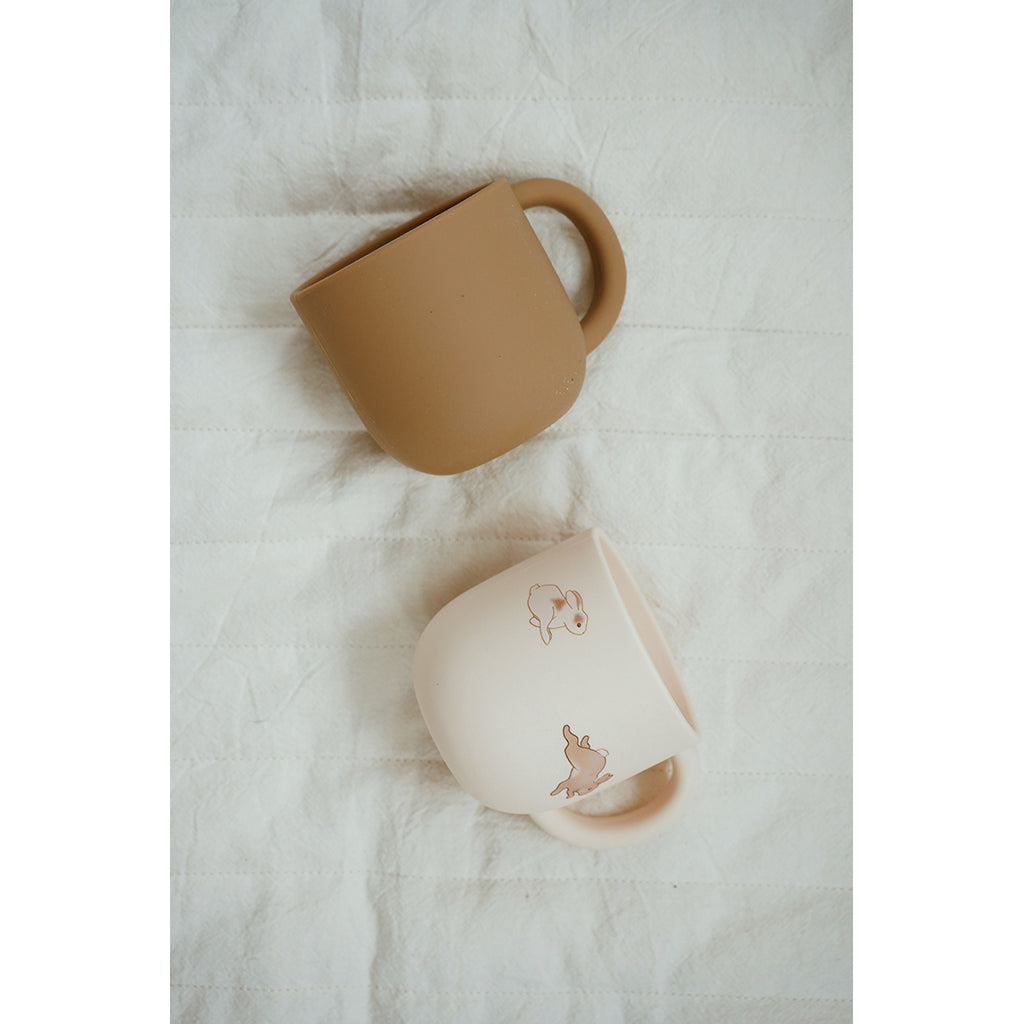 Konges Sløjd kopper i silikon, 2-pk - Petit lapin