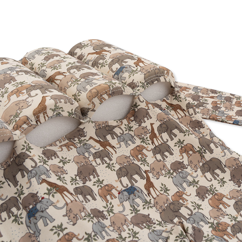 Konges Sløjd badedrakt, heldrakt m avtakbare flyteblokker, Lemon - str. 9 mdr. - 4 år