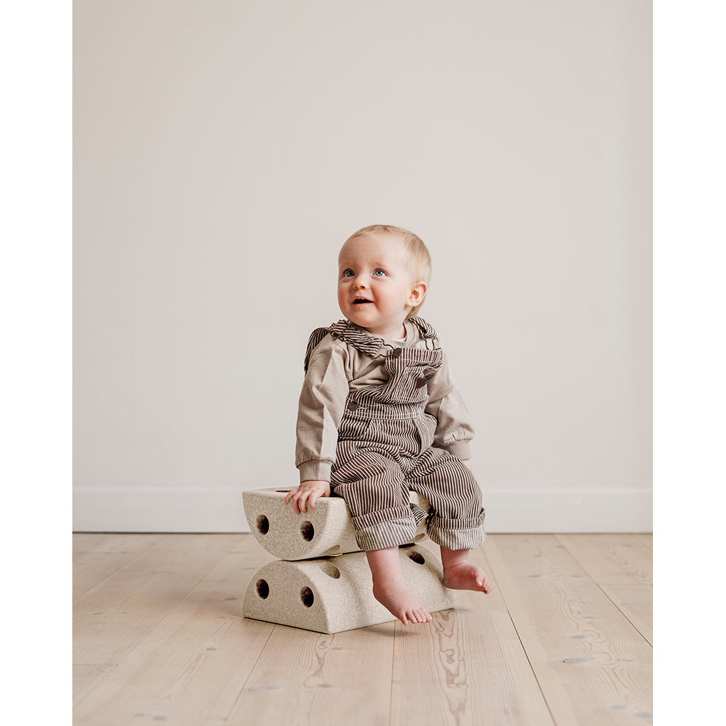 Modu Barneskrakk, Sand grey/honninggul