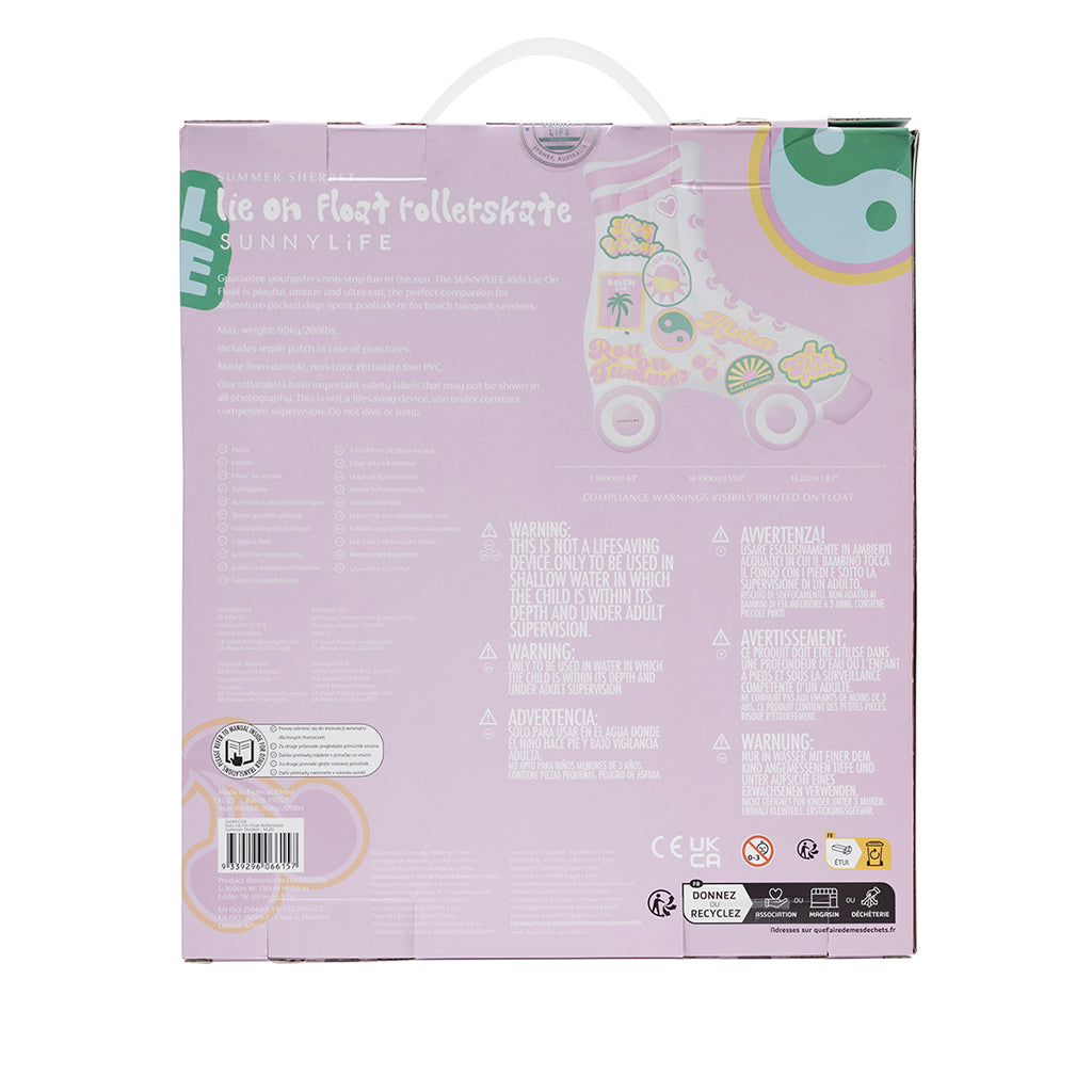 Sunnylife luftmadrass, Summer Sherbet Multi - Fra 6 år