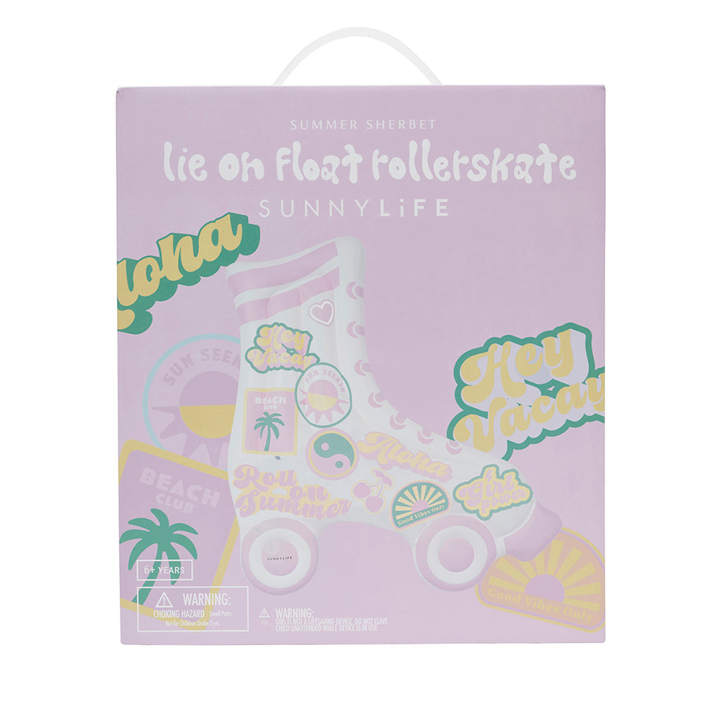 Sunnylife luftmadrass, Rulleskøyte - Fra 6 år