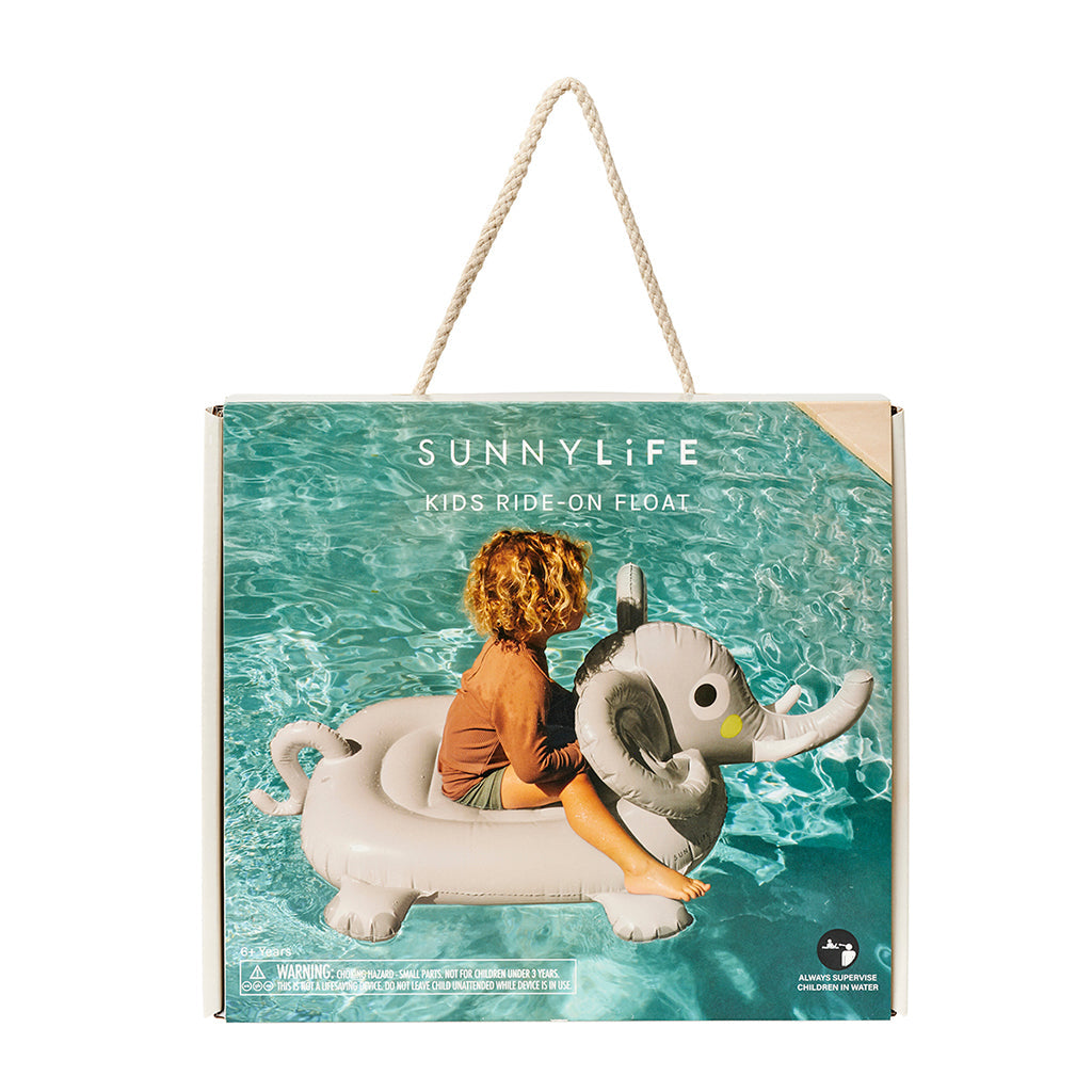 Sunnylife Kids Ride-on badedyr, Eli the Elephant