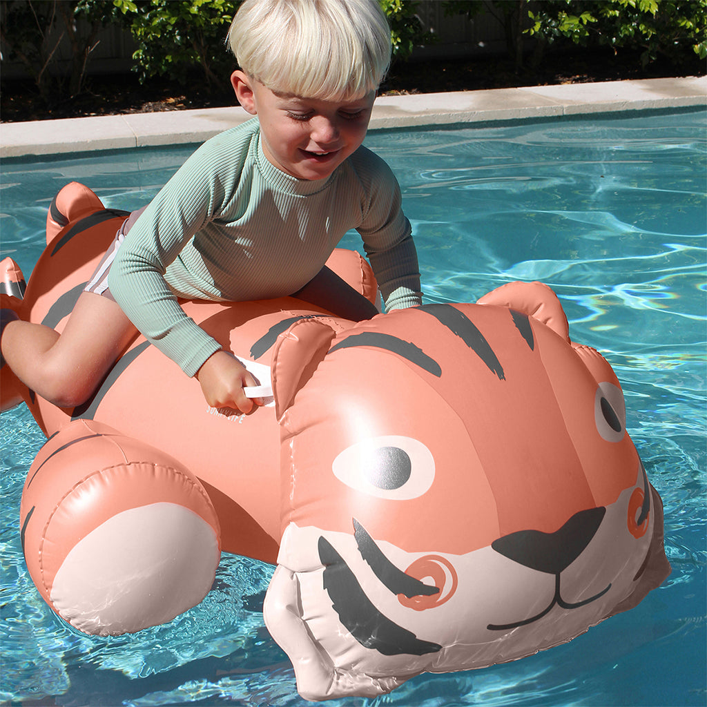 Sunnylife Kids Ride-On badedyr, Tino the Tiger