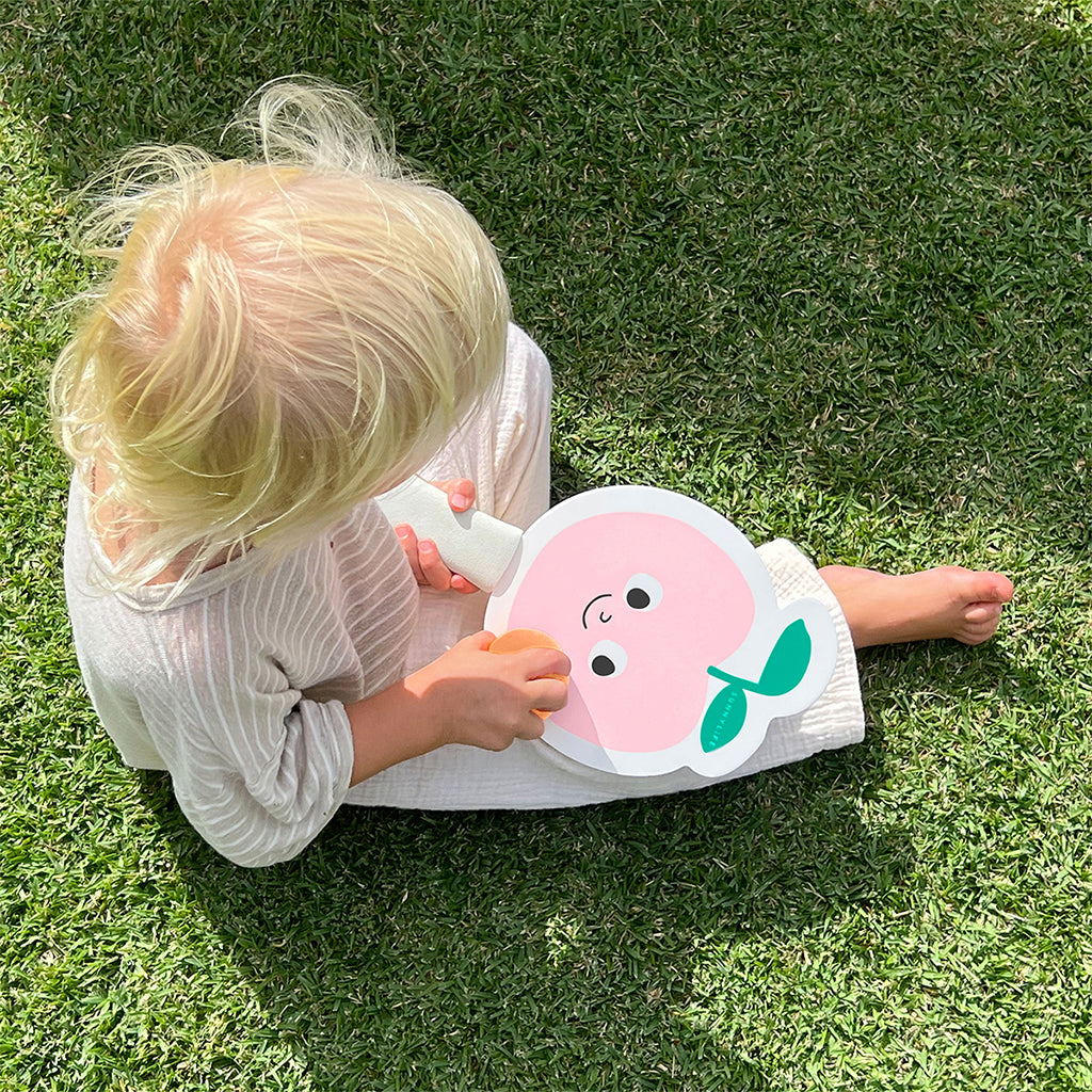 Sunnylife Kids Borrelås strandtennis, Poppy the Peach