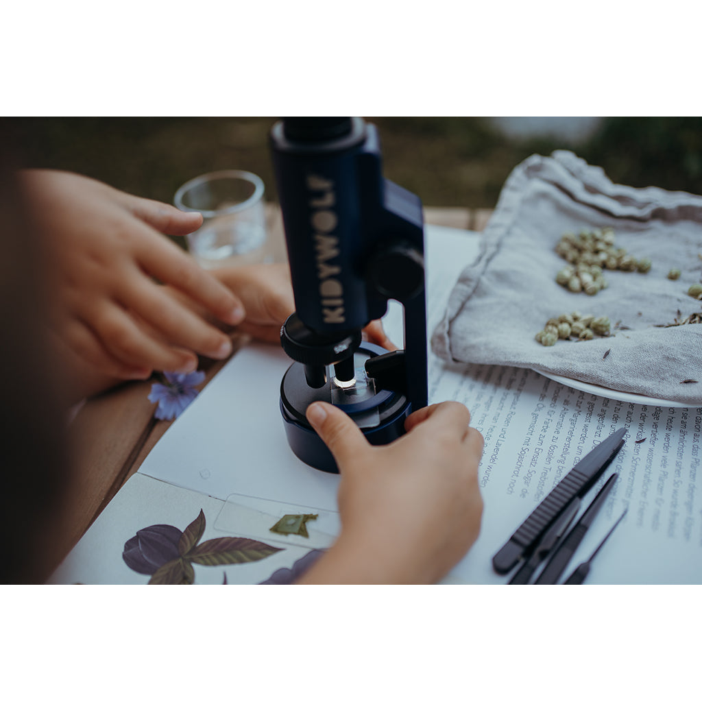 Kidywolf, Kidymicroscope - Mikroskop for barn - Grønn