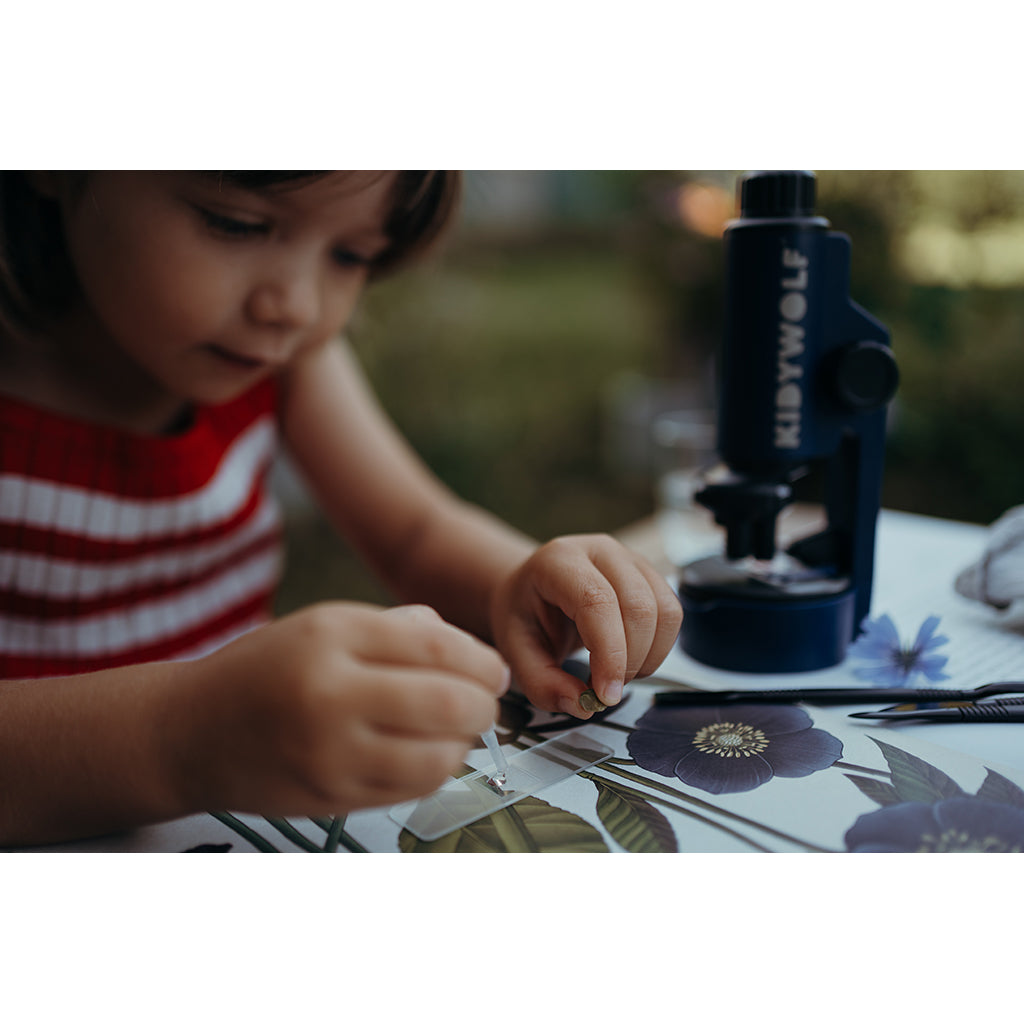 Kidywolf, Kidymicroscope - Mikroskop for barn - Grønn