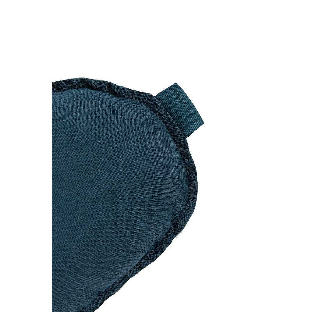 Nobodinoz skypute, vasket fransk lin - Deep blue