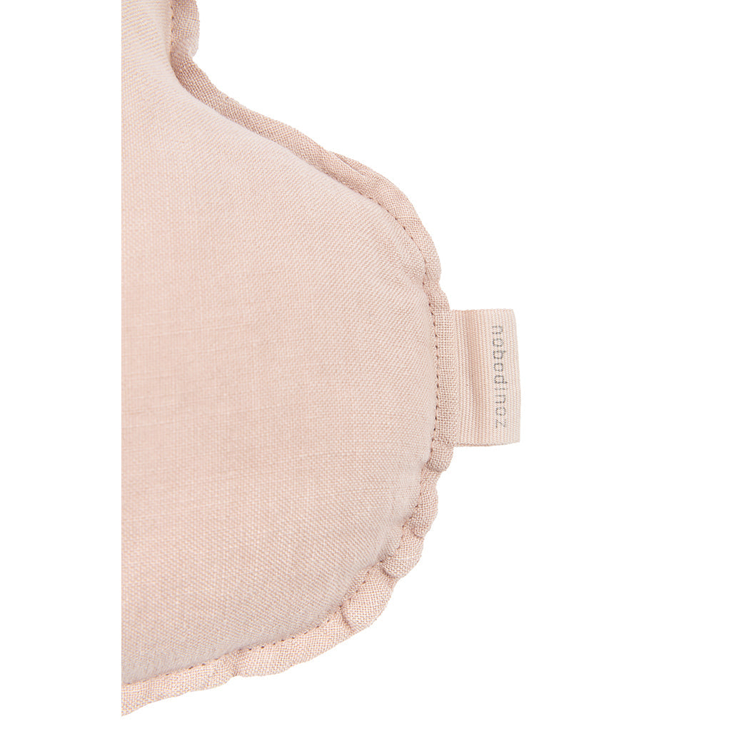 Nobodinoz skypute, vasket fransk lin, fuglebroderi - Mauve pink