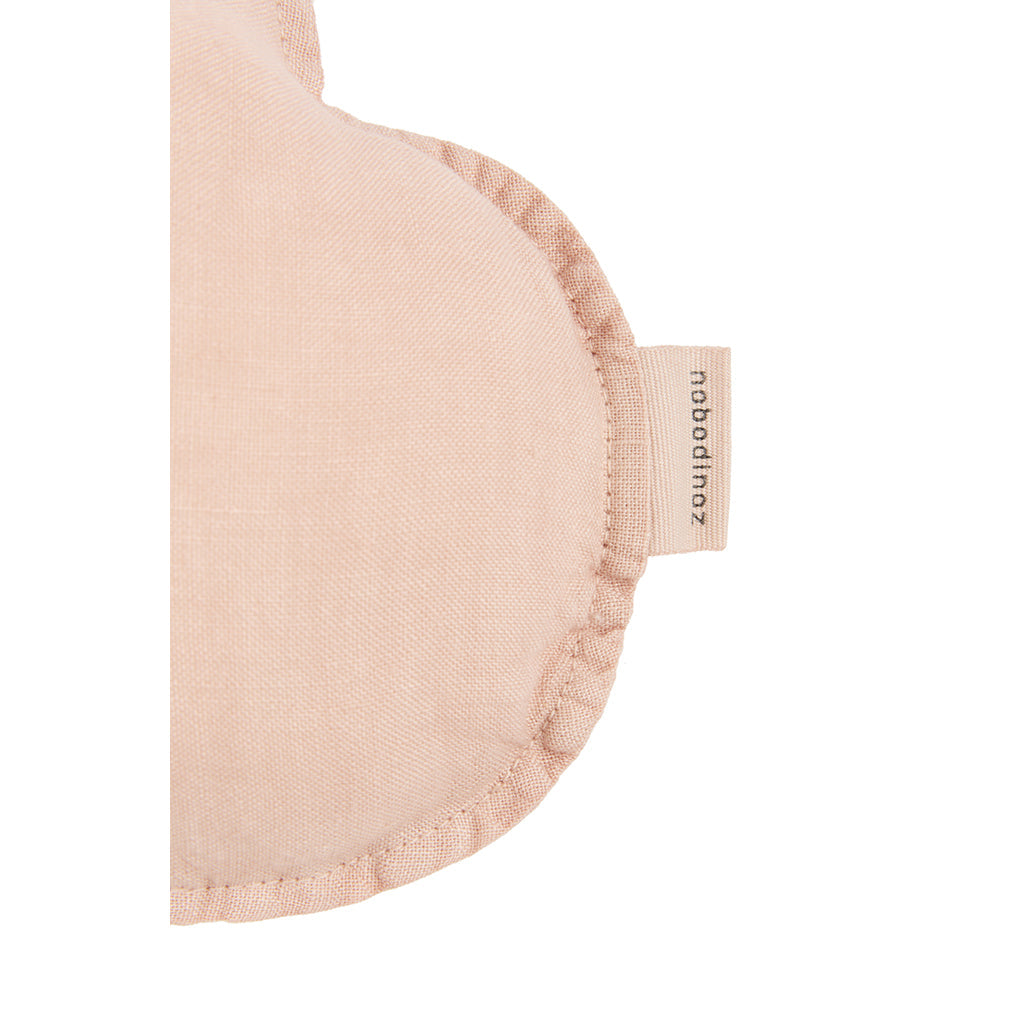 Nobodinoz skypute, vasket fransk lin - Powder pink