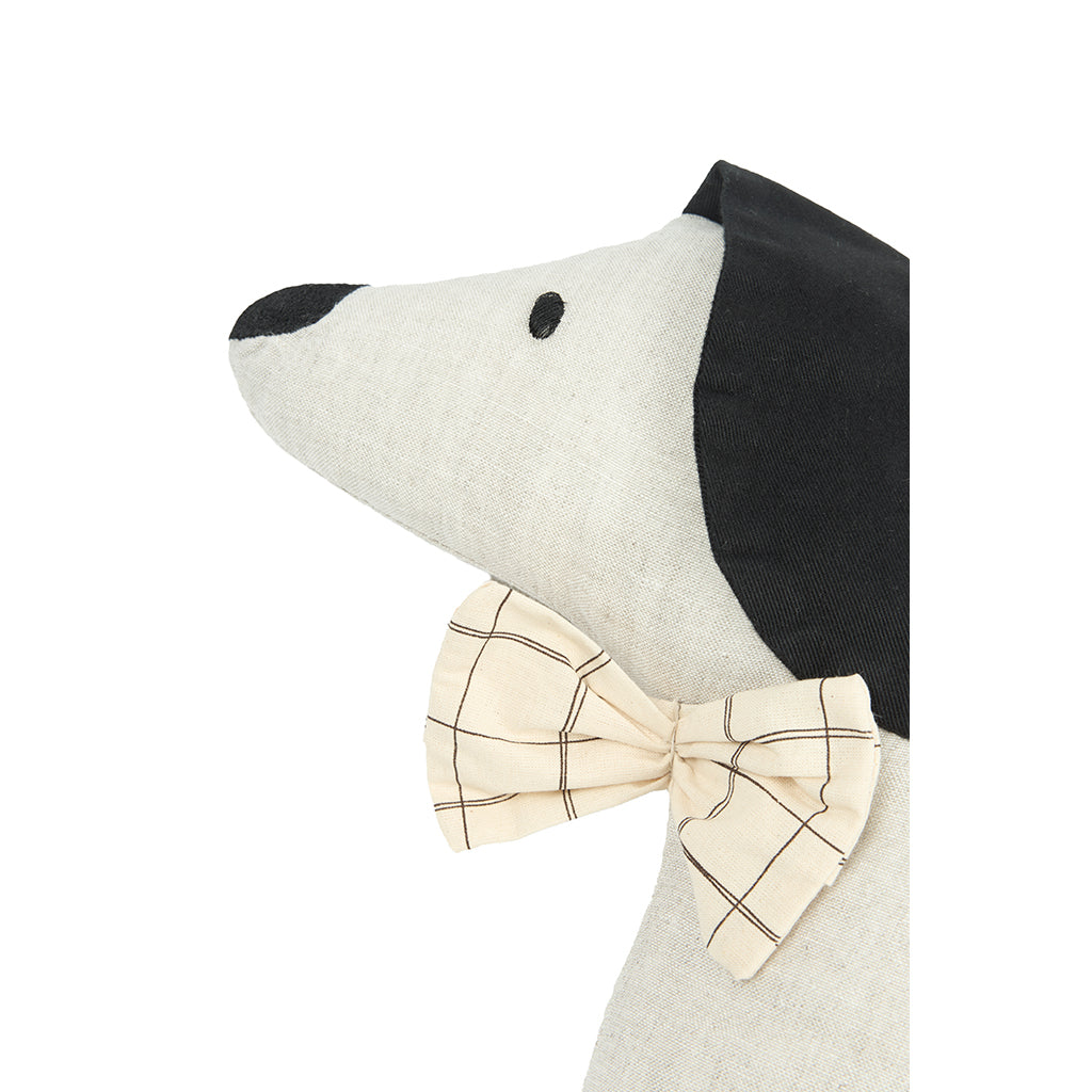 Nobodinoz Toby hundepute, vasket lin, Greige