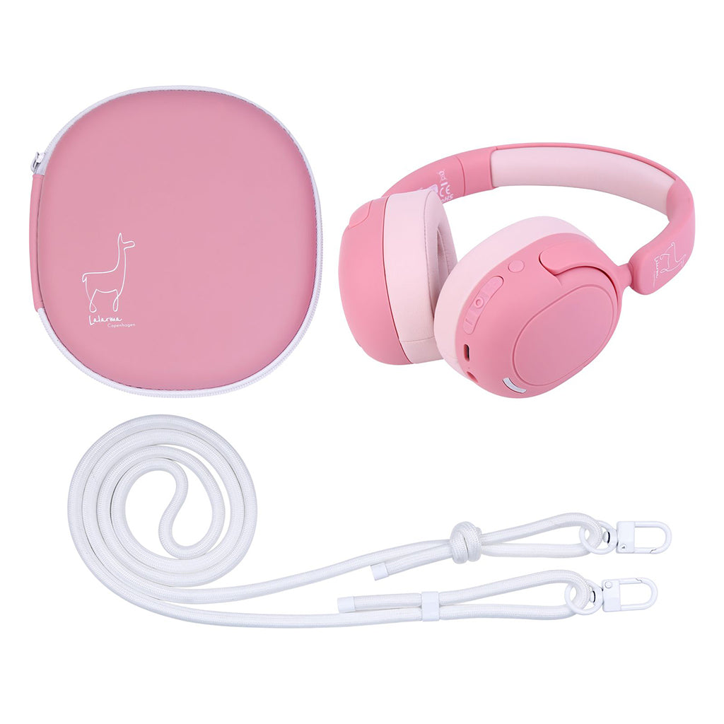 Lalarma ANC hybrid hodetelefoner, Rose