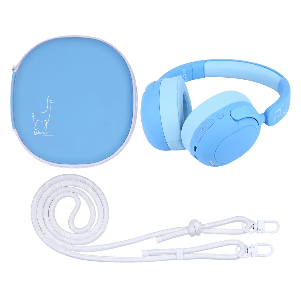 Lalarma ANC hybrid hodetelefoner, Blue