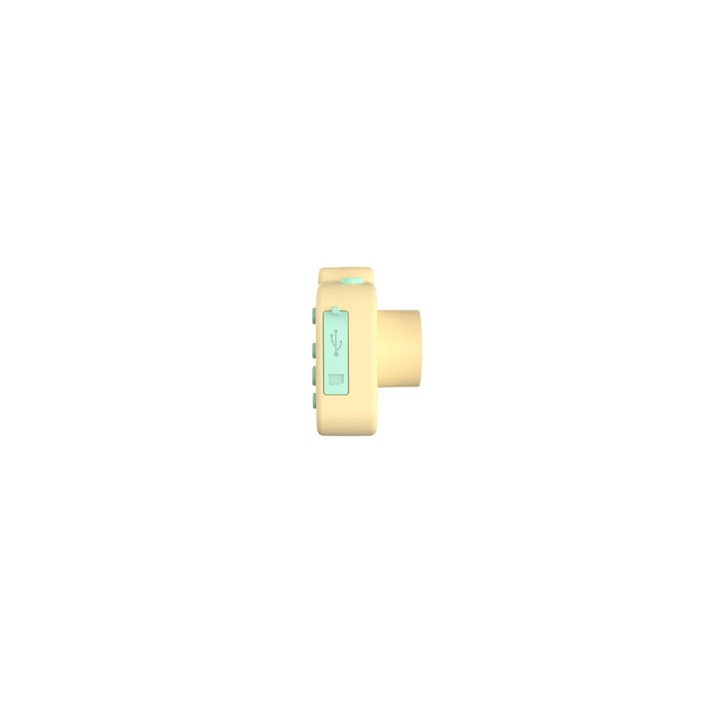 Lalarma kamera, Yellow/Mint